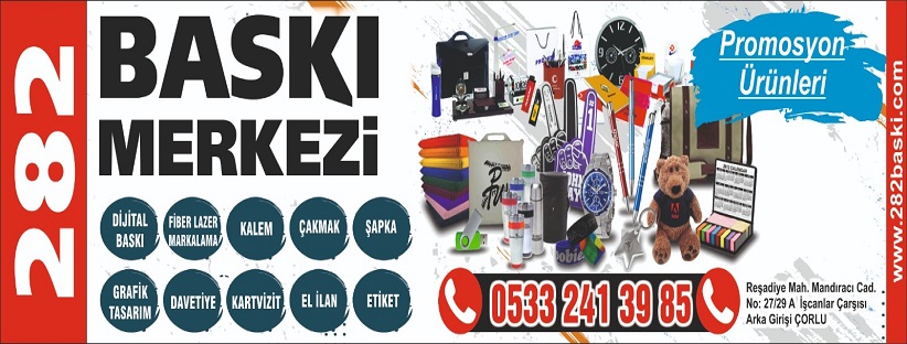 282 Promosyon Hizmetleri | Çorlu Promosyon | Promosyon Çorlu promo